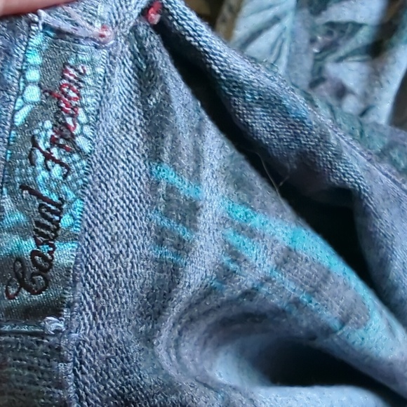 Casual Freedom tunic cardigan S/M BEAUTIFUL! - Picture 6 of 6